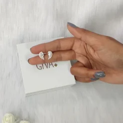 Aayesha’s Rose Gold Wing Studs