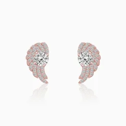 Aayesha’s Rose Gold Wing Studs