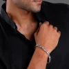 Aditya Roy Kapur Silver Classy Link Bracelet For Him