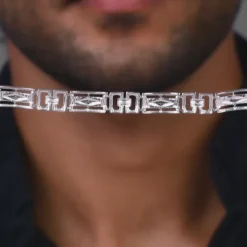 Aditya Roy Kapur Silver Classy Link Bracelet For Him