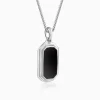 Aditya Roy Kapur Silver Knight's Emblem Pendant with Box Chain For Him
