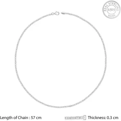 Aditya Roy Kapur Silver Mariner Chain For Him