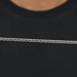 Aditya Roy Kapur Silver Mariner Chain For Him
