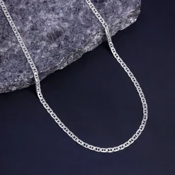 Aditya Roy Kapur Silver Mariner Chain For Him