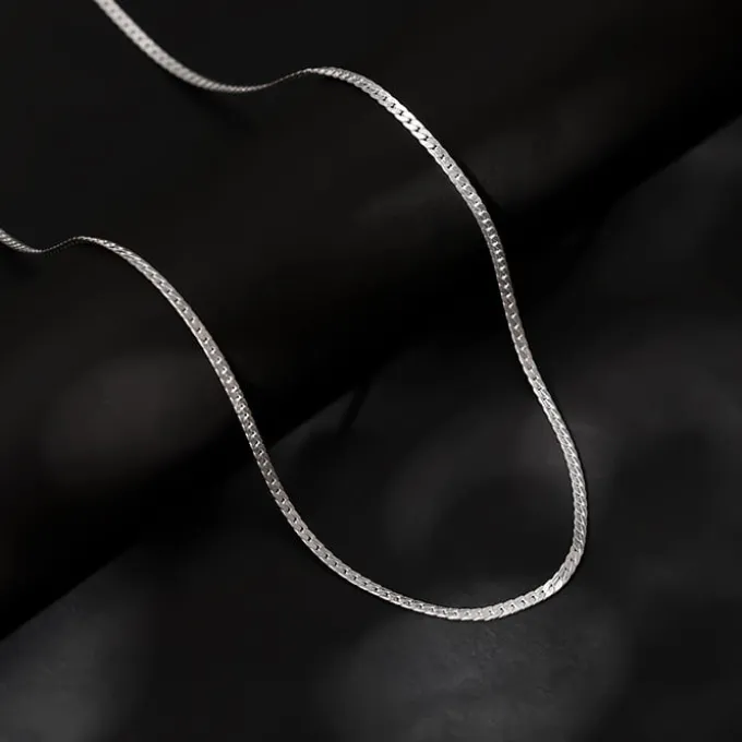Aditya Roy Kapur Silver Verdure Chain For Him