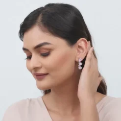Anushka Sharma French Rose Earrings