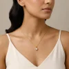 Anushka Sharma Gold Fiore Lab Grown Diamond Pendant