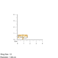 Anushka Sharma Gold Forever Knot Diamond Ring