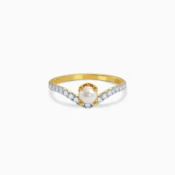Anushka Sharma Gold Gracieux Shine Lab Grown Diamond Ring (Size 12)