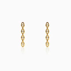 Anushka Sharma Gold Luminous Veil Lab Grown Diamond Earrings