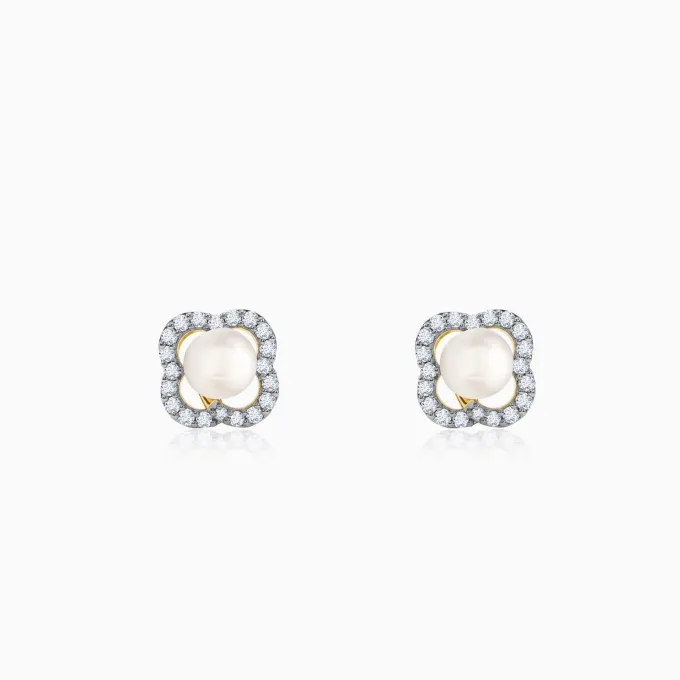 Anushka Sharma Gold Lumineuse Spark Lab Grown Diamond Earrings