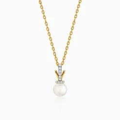 Anushka Sharma Gold Preziosa Lab Grown Diamond Pendant