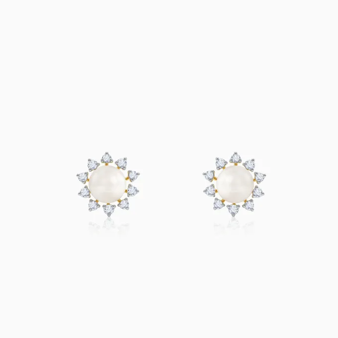 Anushka Sharma Gold Sol Spark Lab Grown Diamond Studs