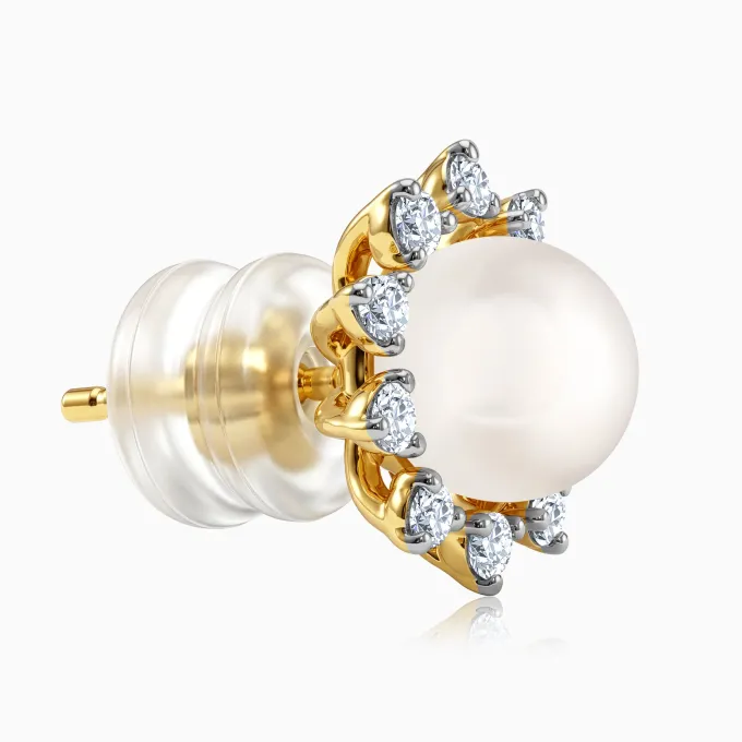 Anushka Sharma Gold Sol Spark Lab Grown Diamond Studs