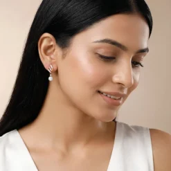 Anushka Sharma Gold Viera Lab Grown Diamond Earrings