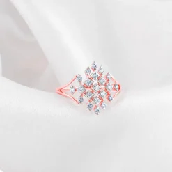 Anushka Sharma Rose Gold Spectacular Diamond Ring