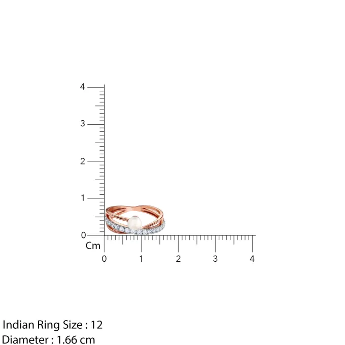 Anushka Sharma Rose Gold Cara Lab Grown Diamond Ring