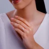 Anushka Sharma Rose Gold Forever Solitaire Lab Grown Diamond Ring
