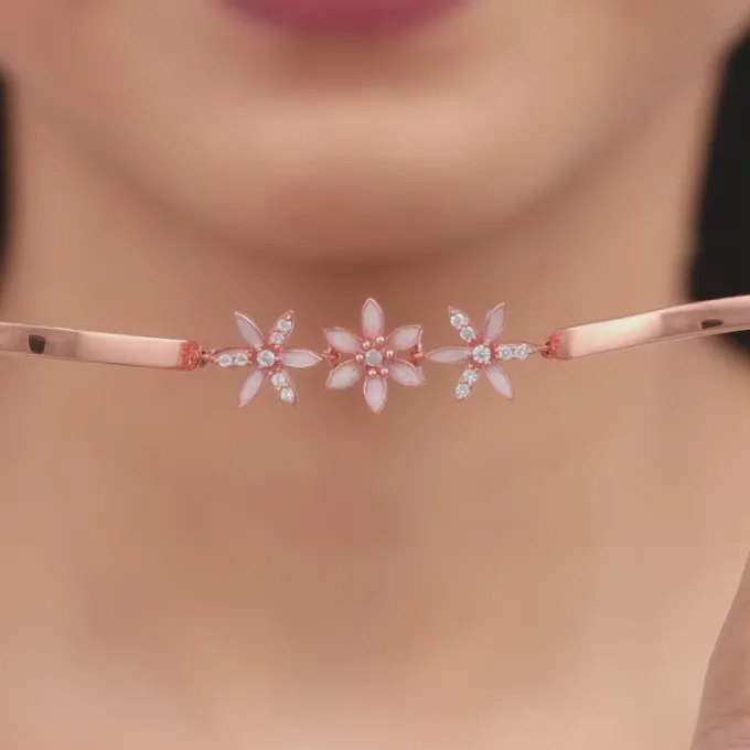 Bhumi Rose Gold Musli Shine Bracelet