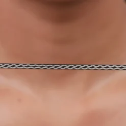 Black Rhodium Celtic Chain