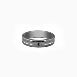 Black Rhodium Wild Wind Ring For Him