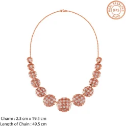 Dual Tone Evelia Silver Set