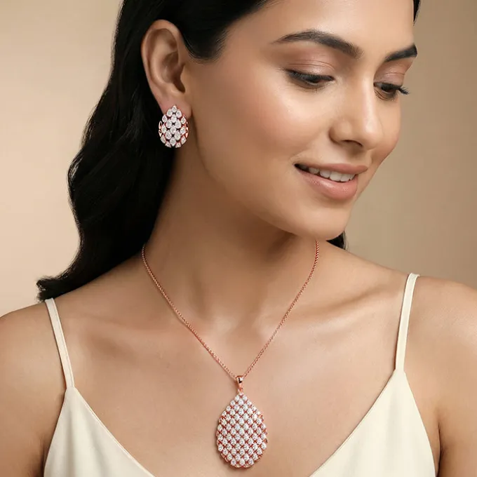Dual Tone Mermaid Gleam Silver Set