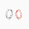 Dual Tone True Vow Couple Band