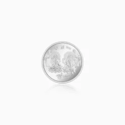 Goddess Lakshmi and Lord Ganesh Silver Coin - 5 g