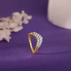 Gold & Diamond Forever Yours Vanki Ring