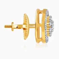 Gold After Glow Lab Grown Diamond Earrings