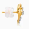 Gold Arteria Diamond Earrings