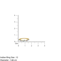 Gold Auryne Lab Grown Diamond Ring