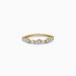 Gold Auryne Lab Grown Diamond Ring