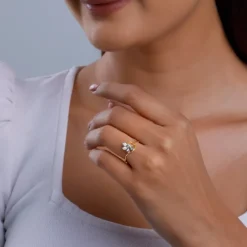Gold Bling Fling Diamond Ring