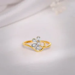 Gold Bling Fling Diamond Ring
