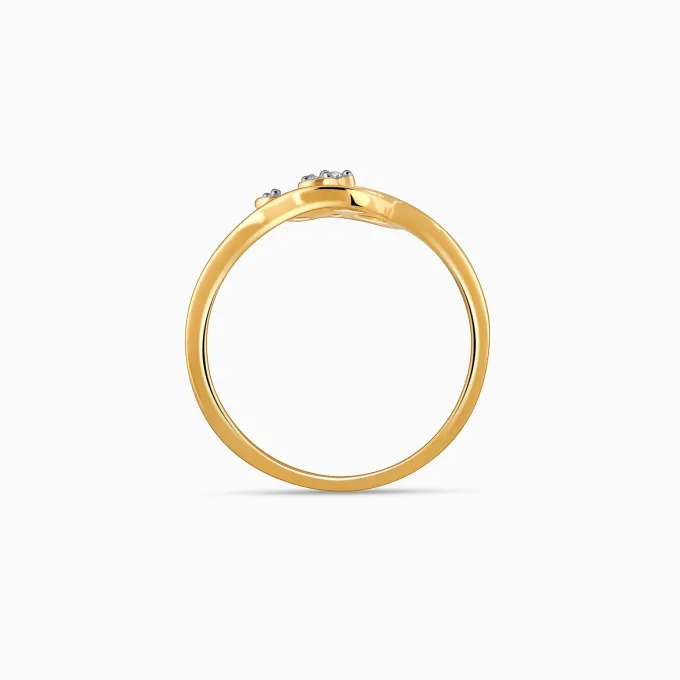 Gold Bling Fling Diamond Ring