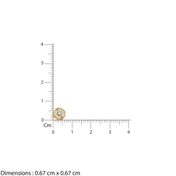 Gold Bloom Lab Grown Diamond Studs
