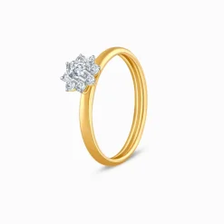 Gold Blooming Grace Lab Grown Diamond Ring