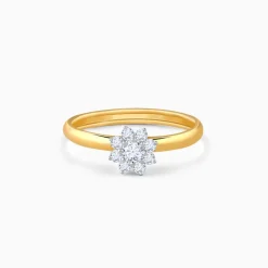 Gold Blooming Grace Lab Grown Diamond Ring