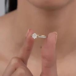 Gold Blossom Radiance Diamond Ring