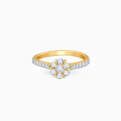 Gold Blossom Radiance Diamond Ring