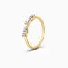 Gold Bow Diamond Ring