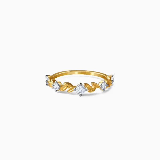 Gold Canopy Lab Grown Diamond Ring