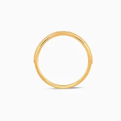 Gold Celeste Bezel Lab Grown Diamond Ring