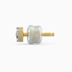 Gold Classic Diamond Stud Earrings