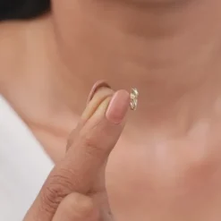 Gold Classic Gleam Lab Grown Diamond Earrings
