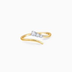 Gold Classic Line Lab Grown Diamond Ring
