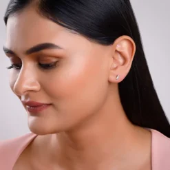 Gold Classic Line Lab Grown Diamond Earrings