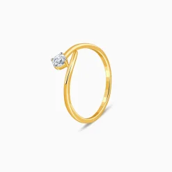 Gold Classic Polaris Lab Grown Diamond Ring